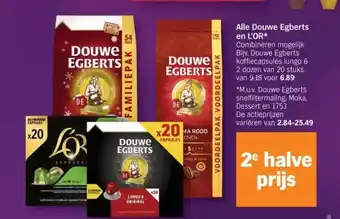 Albert Heijn Alle douwe egberts en l'or aanbieding