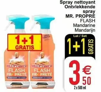 Cora Spray nettoyant ontvlekkende spray mr. propre flash aanbieding