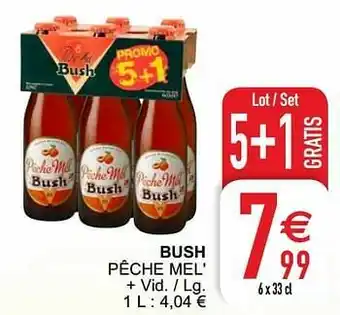 Cora Bush pêche mel aanbieding