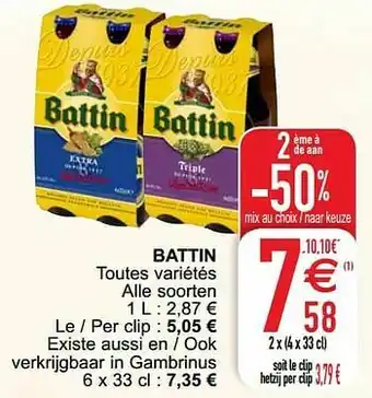 Cora Battin toutes variétés alle soorten aanbieding