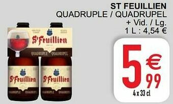 Cora St feuillien quadruple - quadrupel aanbieding