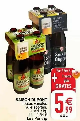 Cora Saison dupont aanbieding