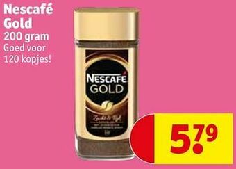 Kruidvat Nescafé gold aanbieding