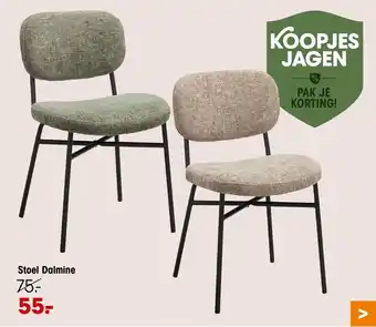 Kwantum Stoel Dalmine aanbieding