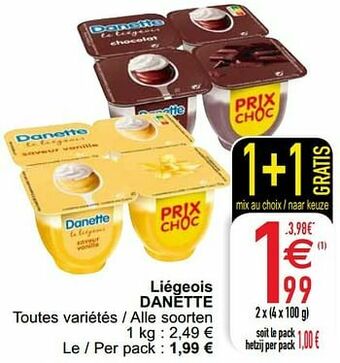 Cora Liégeois danette aanbieding