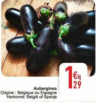 Cora Aubergines aanbieding