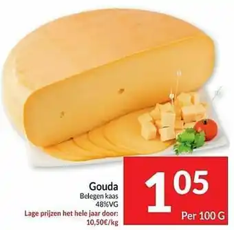 Intermarché Gouda belegen kaas aanbieding