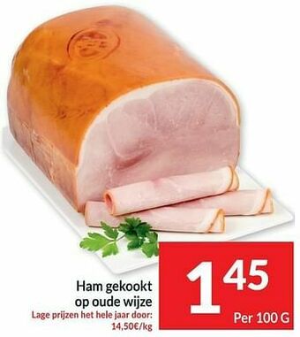 Intermarché Ham gekookt op oude wijze aanbieding