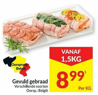 Intermarché Gevuld gebraad aanbieding