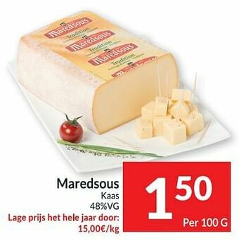 Intermarché Maredsous kaas aanbieding