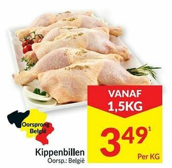 Intermarché Kippenbillen aanbieding