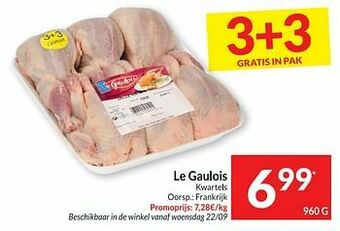 Intermarché Le gaulois kwartels aanbieding