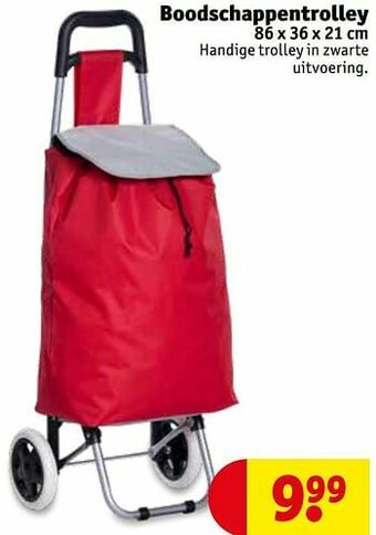Kruidvat Boodschappentrolley aanbieding