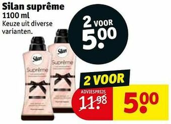 Kruidvat Silan suprême aanbieding