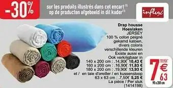 Cora Drap housse hoeslaken jersey aanbieding