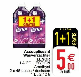 Cora Assouplissant wasverzachter lenor la collection aanbieding