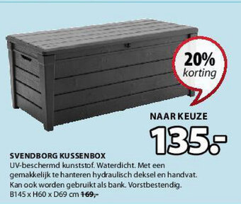 Jysk Svendborg Kussenbox aanbieding