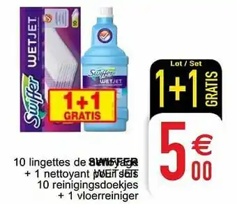 Cora Swiffer wet jet aanbieding