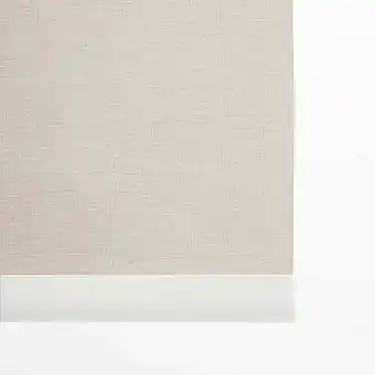 Leen Bakker Decoratieve onderlat rolgordijn - wit - 180 cm - Leen Bakker aanbieding
