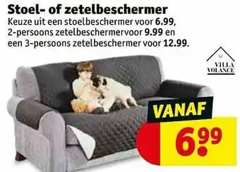 Kruidvat Stoel- of zetelbeschermer aanbieding