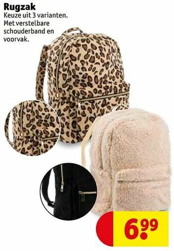 Kruidvat Rugzak aanbieding