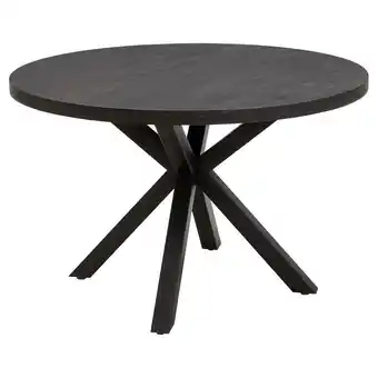 Kwantum Eettafel bressano zwart aanbieding