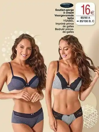 Cora Soutien-gorge à coque voorgevormde beha ysabel aanbieding