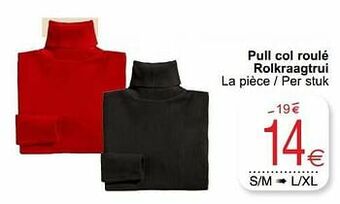 Cora Pull col roulé rolkraagtrui aanbieding
