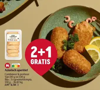 Delhaize Aziatisch aperitief aanbieding