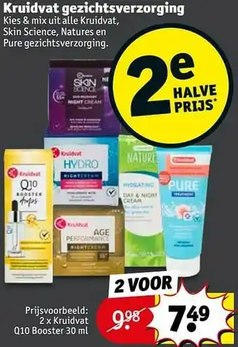 Kruidvat Kruidvat q10 booster aanbieding