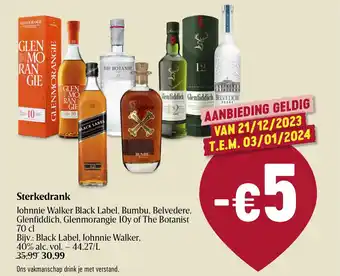 Delhaize Sterkedrank aanbieding