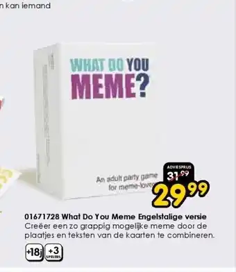 What do you meme engelstalige versie