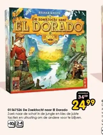 ToyChamp De zoektocht naar el dorado aanbieding