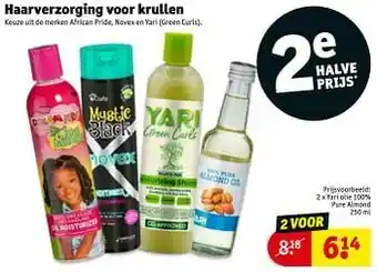 Kruidvat Yari olie 100% pure almond aanbieding