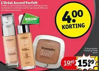 Kruidvat Plumping tinted serum aanbieding