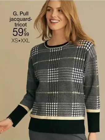 Damart G. Pull jacquard-tricot XS-XXL aanbieding