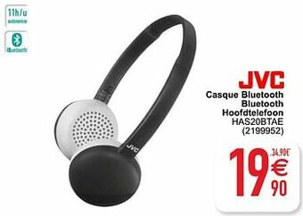Jvc casque bluetooth bluetooth hoofdtelefoon has20btae