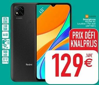 Cora Xiaomi smartphone redmi 9c aanbieding