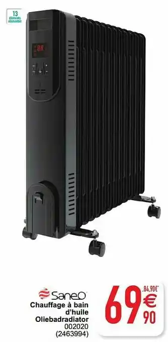 Evatronic chauffage à bain d’huile oliebadradiator 002020