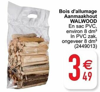 Cora Bois d`allumage aanmaakhout walwood aanbieding