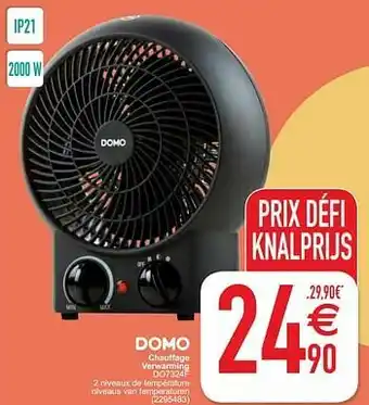 Cora Domo elektro chauffage verwarming do7324f aanbieding