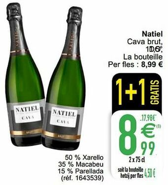 Natiel cava brut do