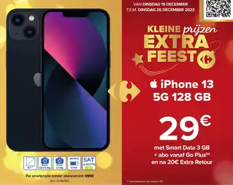 Carrefour Market iPhone 13 5G 128 GB aanbieding