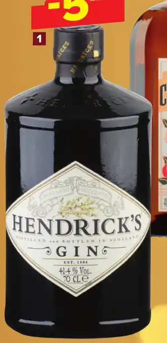 Carrefour Market HENDRICK'S GIN ORIGINAL 41.4% 70CL aanbieding