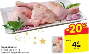 Carrefour Market Kippenbouten aanbieding