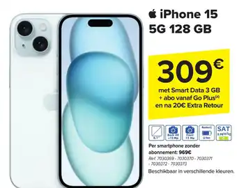 iPhone 15 5G 128 GB