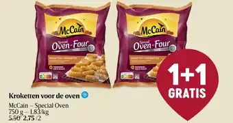 Delhaize McCain - Special Oven Kroketten voor de oven 750 g aanbieding
