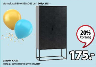 Jysk Virum Kast aanbieding