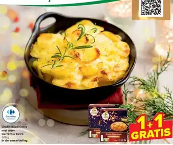 Carrefour Gratin dauphinois met room carrefour extra aanbieding