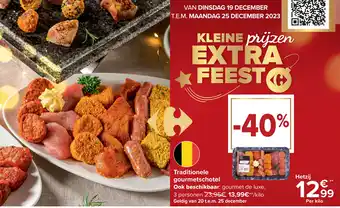 Carrefour Market Traditionele gourmetschotel Ook beschikbaar aanbieding